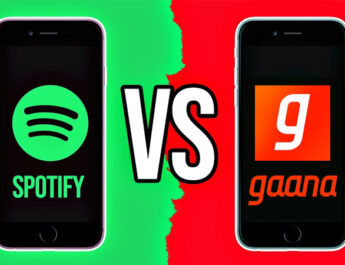 Spotify or gaana